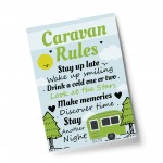 Caravan Rules Print Caravan Accessories Caravan Gift Home Decor
