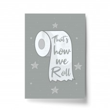 Home Decor Print Bathroom Print Funny Toilet Loo Sign Decor