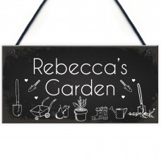 Personalised GARDEN SIGN Summerhouse Sign Garden Shed Sign