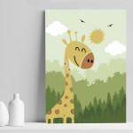 Animal Nursery Print For Boys Bedroom Baby Boy Nursery Wall Art