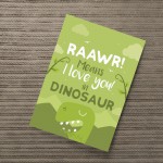 Cute Boys Bedroom Wall Art Dinosaur Print Boys Nursery Decor