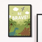 Dinosaur Nursery Print Boys Bedroom Art Baby Boy Nursery Decor