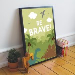 Dinosaur Nursery Print Boys Bedroom Art Baby Boy Nursery Decor