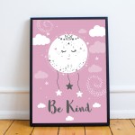 Nursery Decorations For Girl Fairy Tale Print Pink Nursery Art