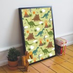 Dinosaur Nursery Print Animal Print Boys Bedroom Wall Art Gift