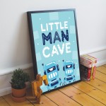 Boys Bedroom Wall Art Robot Print Boy Bedroom Accessories Gift