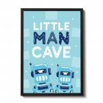 Boys Bedroom Wall Art Robot Print Boy Bedroom Accessories Gift