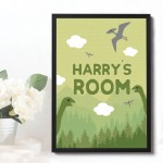 Dinosaur Nursery Print Nursery Wall Art Picture For Boys Bedroom