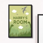 Dinosaur Nursery Print Nursery Wall Art Picture For Boys Bedroom
