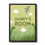 Dinosaur Nursery Print Nursery Wall Art Picture For Boys Bedroom