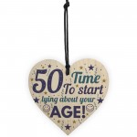 FUNNY Birthday Gift For Him 50th Birthday Gift For Her 50 Decor