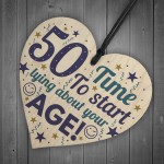 FUNNY Birthday Gift For Him 50th Birthday Gift For Her 50 Decor
