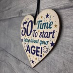 FUNNY Birthday Gift For Him 50th Birthday Gift For Her 50 Decor