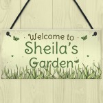 Personalised Garden Plaque Any Name Summer House Sign Gifts