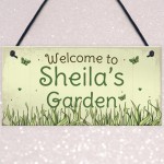 Personalised Garden Plaque Any Name Summer House Sign Gifts