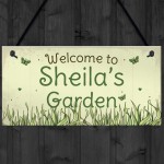 Personalised Garden Plaque Any Name Summer House Sign Gifts