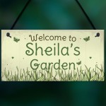 Personalised Garden Plaque Any Name Summer House Sign Gifts