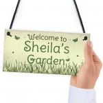 Personalised Garden Plaque Any Name Summer House Sign Gifts