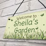 Personalised Garden Plaque Any Name Summer House Sign Gifts