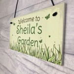 Personalised Garden Plaque Any Name Summer House Sign Gifts