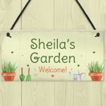 Personalised Garden Sign Any Name Summer House Plaques Gift