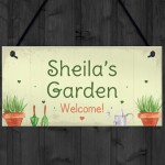 Personalised Garden Sign Any Name Summer House Plaques Gift