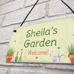 Personalised Garden Sign Any Name Summer House Plaques Gift