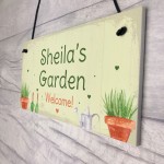 Personalised Garden Sign Any Name Summer House Plaques Gift