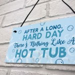 FUNNY HOT TUB SIGN Garden Sign And Plaque Summer House Plaque
