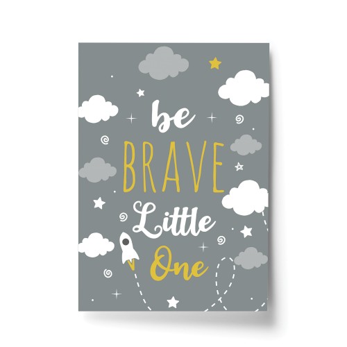 Nursery Print For Girls Bedroom Boys Bedroom Decor Grey Yellow