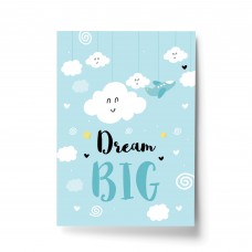 Dream Big Nursery Print For Girl Bedroom Boy Nursery Decor Gift