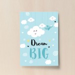 Dream Big Nursery Print For Girl Bedroom Boy Nursery Decor Gift Dream Big Nursery Print For Girl Bedroom Boy Nursery Decor Gift