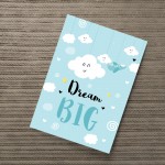 Dream Big Nursery Print For Girl Bedroom Boy Nursery Decor Gift Dream Big Nursery Print For Girl Bedroom Boy Nursery Decor Gift