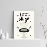 Funny Bathroom Wall Art Print Toilet Loo Sign Bathroom Decor