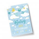 Birth Details Print PERSONALISED Baby Boy Gift Nursery Print