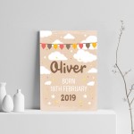New Baby Gift Birth Details Print Baby Girl Gift Baby Boy Gifts