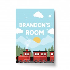 PERSONALISED Bedroom Sign Boys Bedroom Boys Nursery Decor 