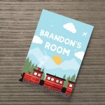 PERSONALISED Bedroom Sign Boys Bedroom Boys Nursery Decor 
