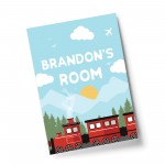 PERSONALISED Bedroom Sign Boys Bedroom Boys Nursery Decor 