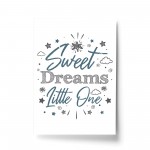 New Baby Gift Nursery Print For Baby Boy Girls Bedroom Decor