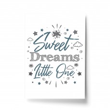 New Baby Gift Nursery Print For Baby Boy Girls Bedroom Decor