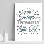 New Baby Gift Nursery Print For Baby Boy Girls Bedroom Decor