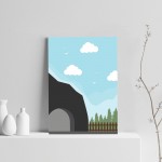 Cute Nursery Print For Train Lovers Boys Bedroom Decor Wall Art