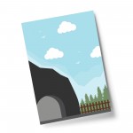 Cute Nursery Print For Train Lovers Boys Bedroom Decor Wall Art
