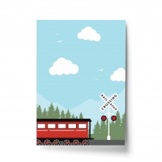 Train Print For Boys Bedroom Train Picture Boys Bedroom Decor 