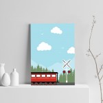 Train Print For Boys Bedroom Train Picture Boys Bedroom Decor 
