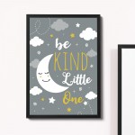 Grey And Yellow Nursery Print For Girls Bedroom Boys Bedroom Art