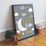 Grey And Yellow Nursery Print For Girls Bedroom Boys Bedroom Art