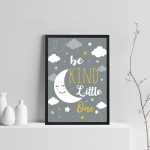 Grey And Yellow Nursery Print For Girls Bedroom Boys Bedroom Art