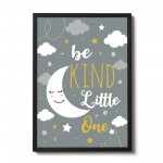 Grey And Yellow Nursery Print For Girls Bedroom Boys Bedroom Art